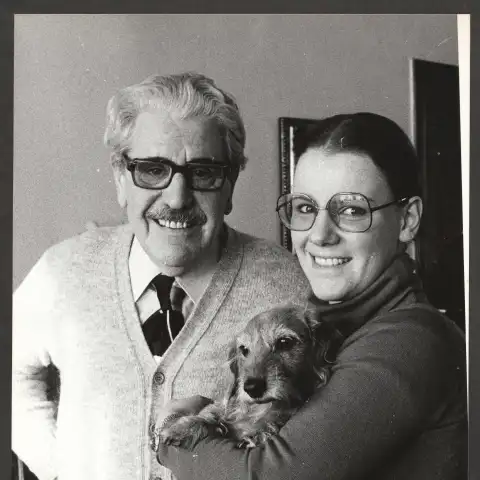 Willy Millowitsch und Mariele Millowitsch im Jahr 1977