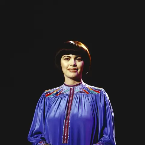 Mireille Mathieu in der „ZDF-Hitparade“