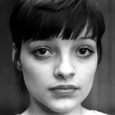 Nina Hagen als junge Frau am 15. Dezember 1974 im DDR-Rundfunkstudio