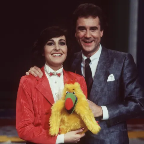 Kurt Felix und Paola Felix bei „Verstehen Sie Spaß?“ im Januar 1984