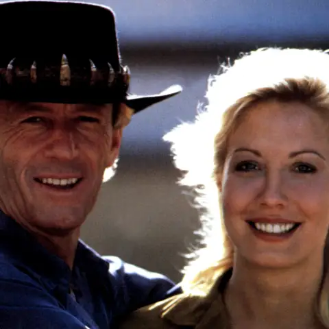 Paul Hogan und Linda Kozlowski