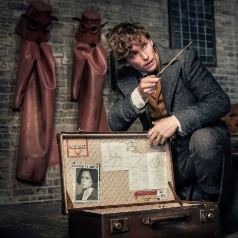 Eddie Redmayne in „Phantastische Tierwesen: Grindelwalds Verbrechen“ von 2018