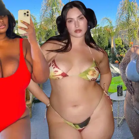 Die heißesten Bikini-Bilder von Plus-Size-Models