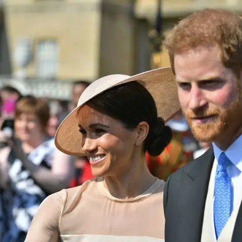 Prinz Harry Meghan Markle Gartenparty Charles