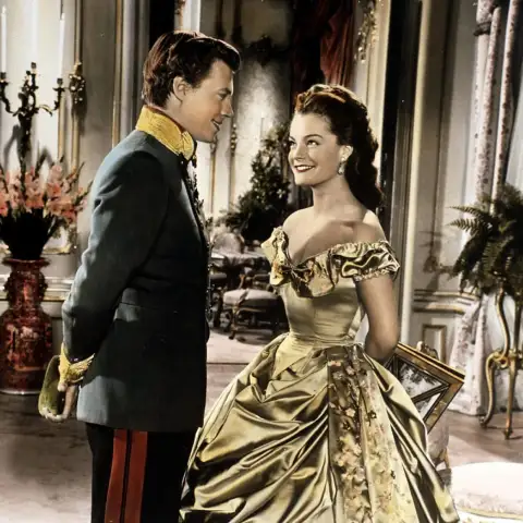 Karlheinz Böhm und Romy Schneider in „Sissi“