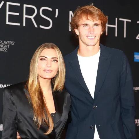 sophia thomalla alexander zverev sieg gratulation french open