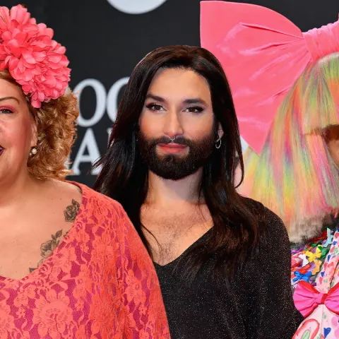 In der Öffentlichkeit als Kunstfigur: So sehen die Stars in Echt aus