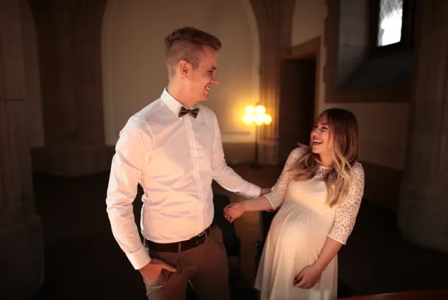 Bibi Heinicke und Julian Claßen haben geheiratet