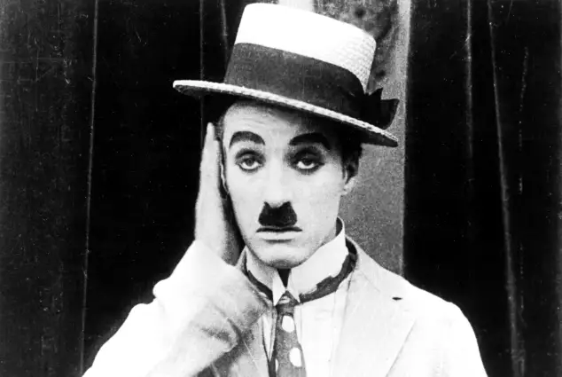 Charlie Chaplin im Jahr 1917