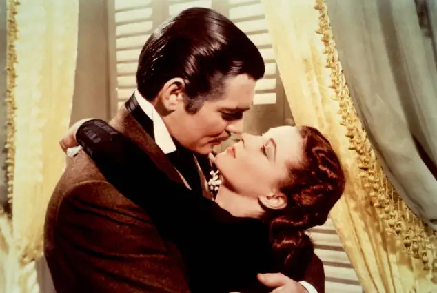 Clark Gable und Vivien Leigh im Film „Vom Winde verweht“