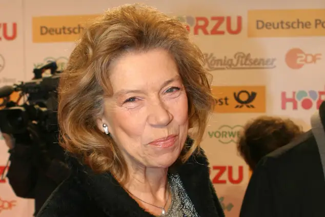 Evelyn Hamann aus die Schwarzwaldklinik bei der Goldenen Kamera Verleihung