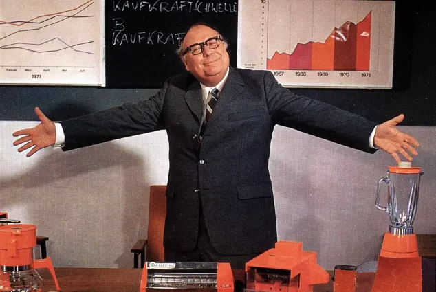 Heinz Erhardt in „Das hat man nun davon“