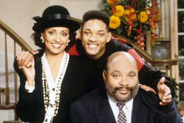 Daphne Maxwell Reid, Will Smith und James Avery in 