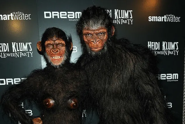 Heidi Klum und Seal Halloween 2011