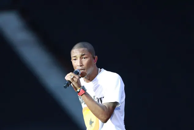 Pharrell Williams 2018 bei einem Konzert in Südafrika