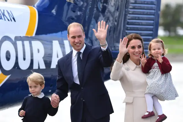 Prinz George, Prinz William, Herzogin Kate und Prinzessin Charlotte bei ihrer „Royal Tour“ nach Canada 2016