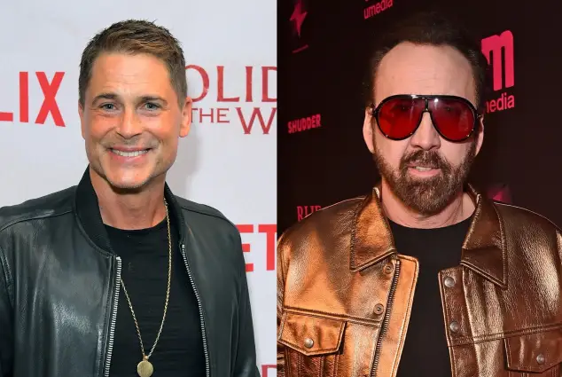 Rob Lowe und Nicolas Cage