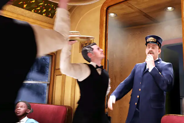 Der schaffner im Polar Express (2004)