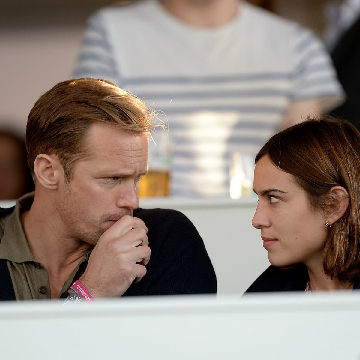 Alexander Skarsgard Und Freundin Alexa Chung Seltener Gemeinsamer