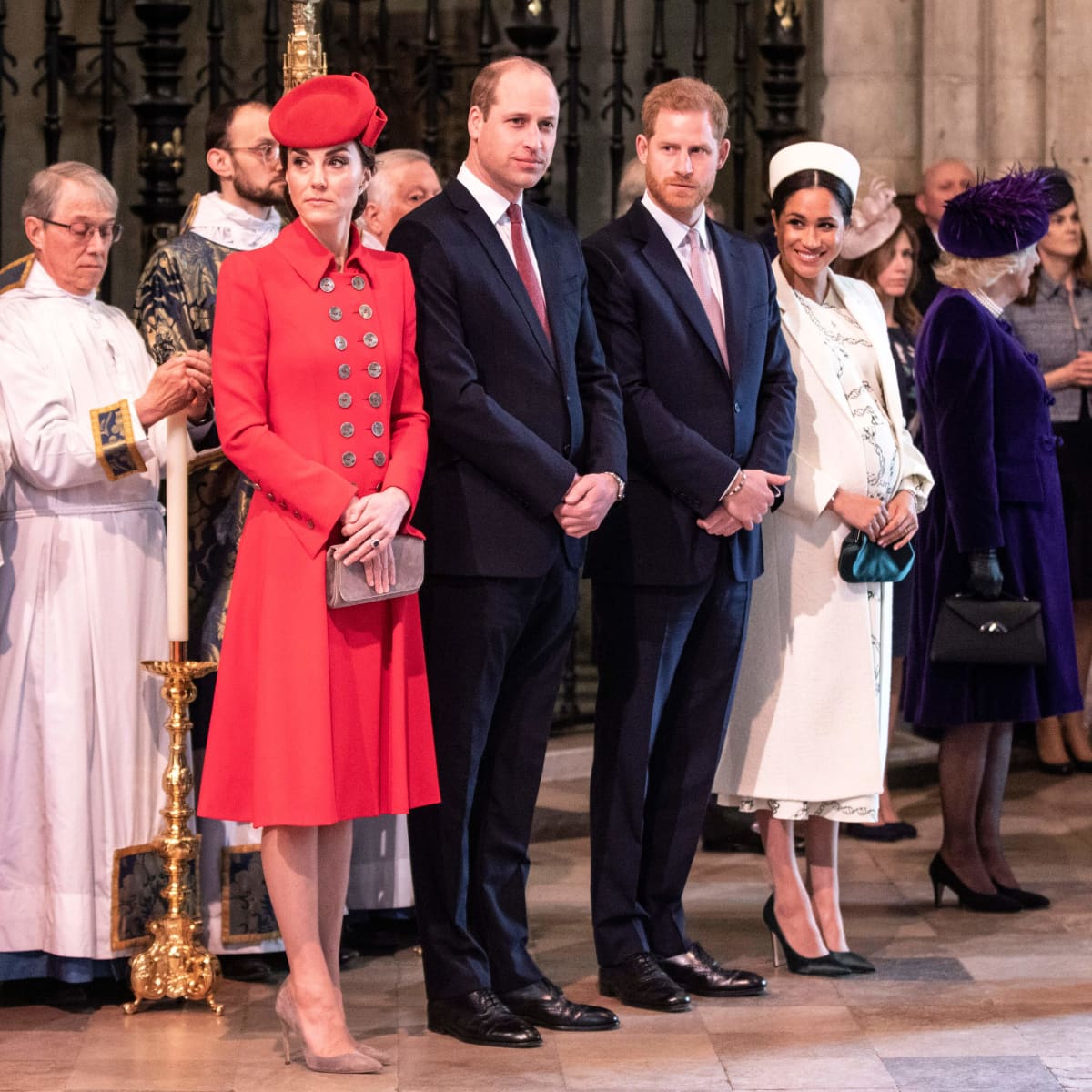 Prinz William Und Herzogin Kate Gratulieren Zur Geburt Von