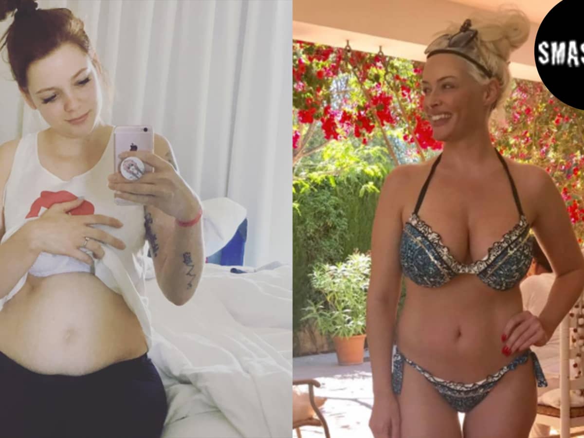 Anne Wunsche Vs Daniela Katzenberger Lasst Der After Baby Body Druck Sie Kalt
