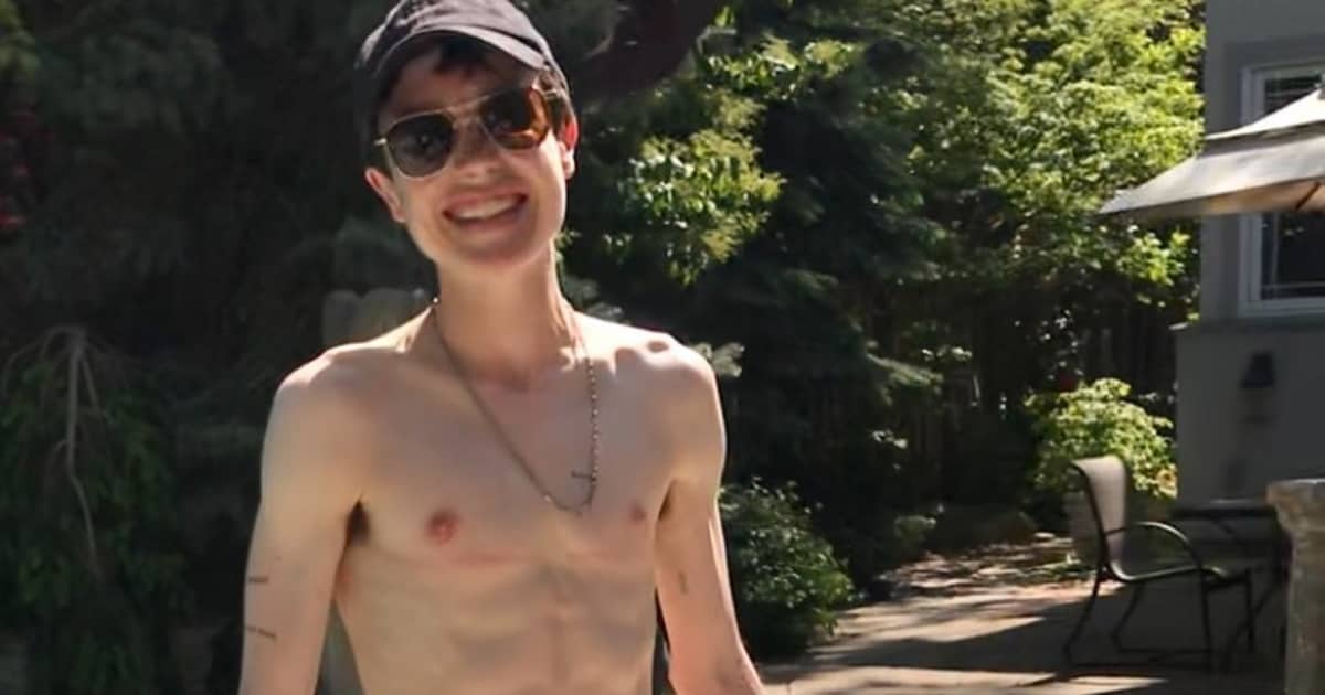Was fÃ¼r ein Sixpack! Elliot Page oben ohne auf Social Media