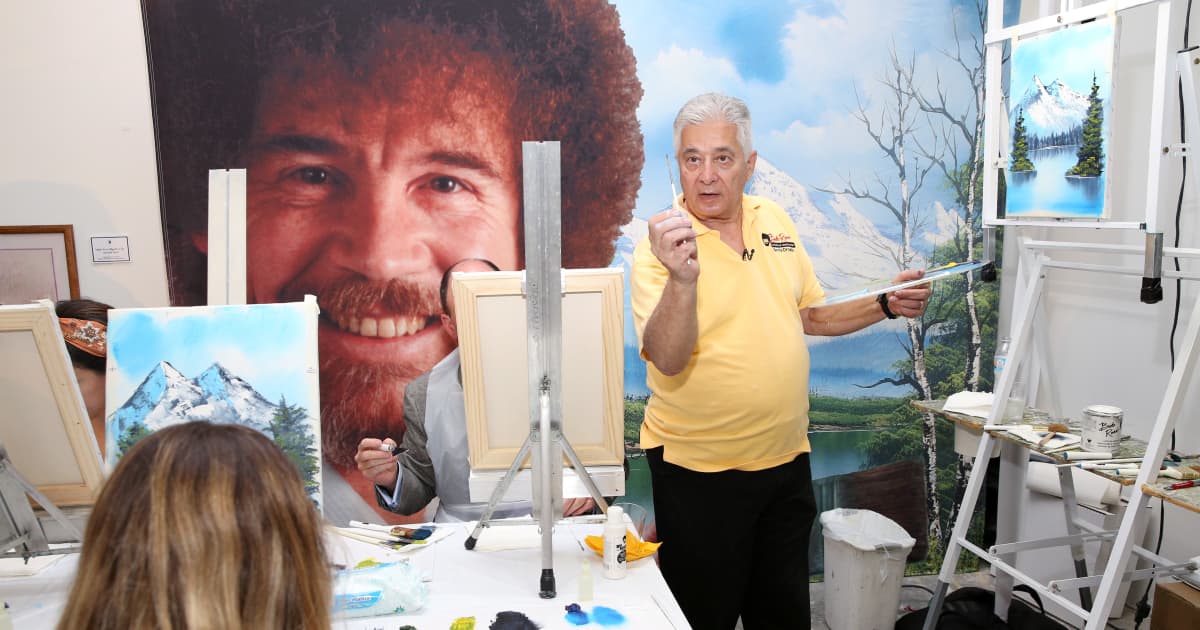 Das machte Bob Ross, bevor er berühmt wurde
