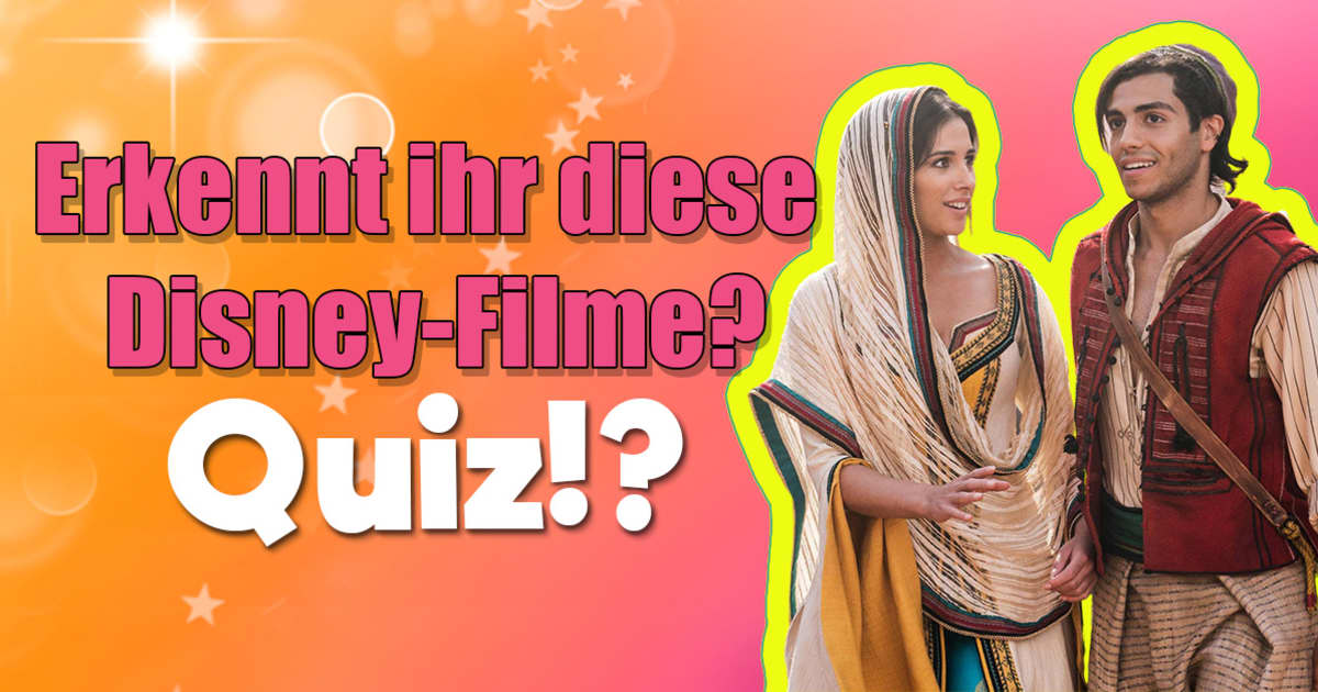 Erkennt ihr diese Disney-Filme?