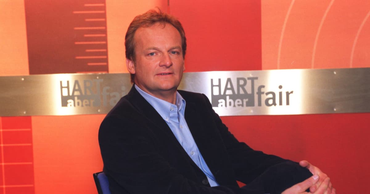 frank plasberg so sah er zu beginn von hart aber fair aus