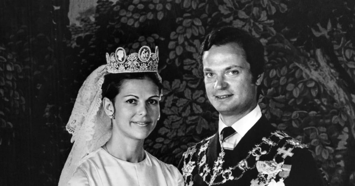 Königin Silvia: So schön war sie bei der Hochzeit mit Carl Gustaf