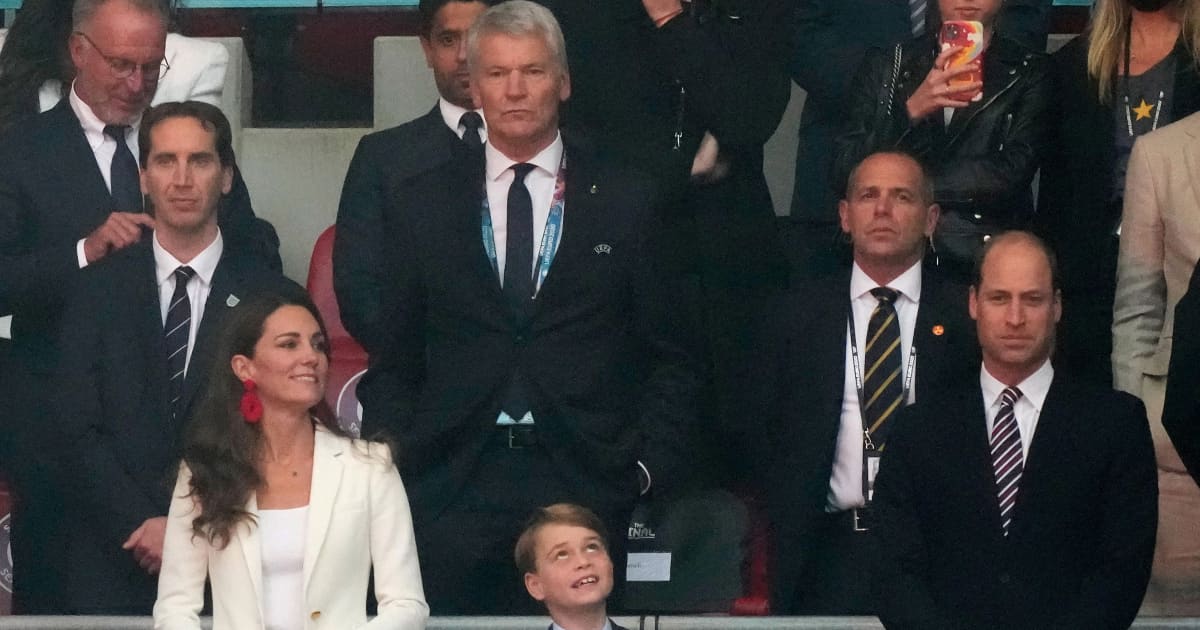 Prinz George wird bei EM-Finale zu Williams Mini-Me