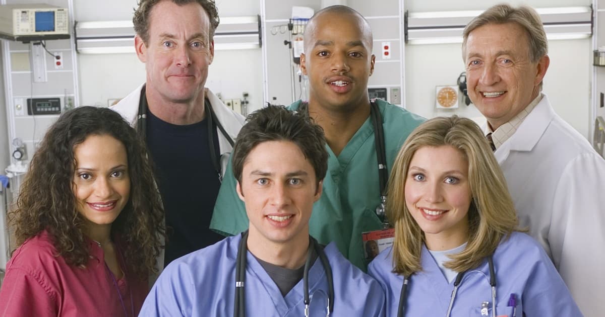 Durch die Jahre mit den „Scrubs“Darstellern