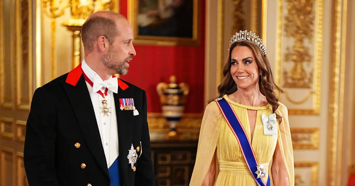 Ohje! Kates Kleid sorgt für Schreckmoment beim Staatsbankett