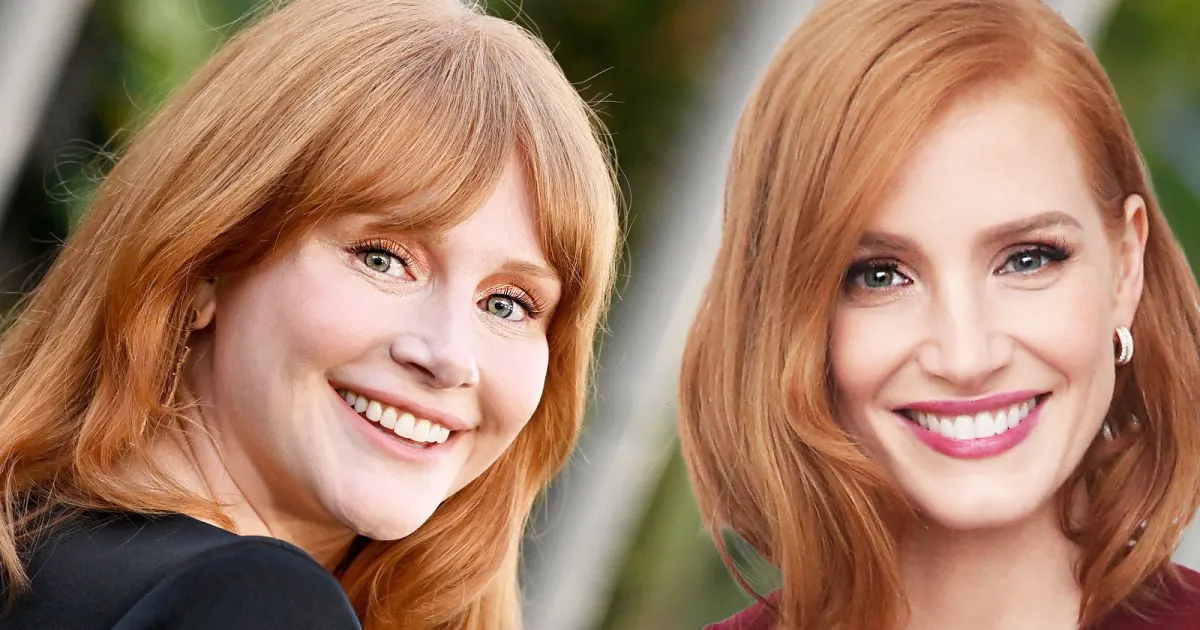 Bryce Dallas Howard Sie Sieht Jessica Chastain Zum Verwechseln ähnlich