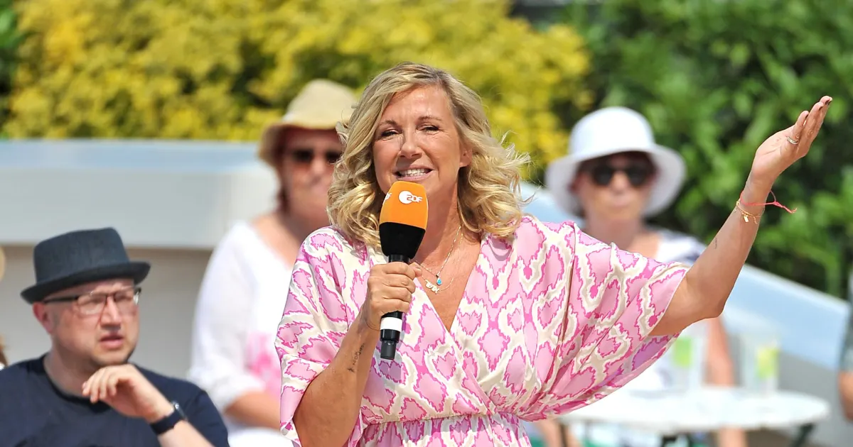 Zdf-Fernsehgarten: Andrea Kiewel Begrüßt Gäste, Die Erst Da Waren – GBSORU