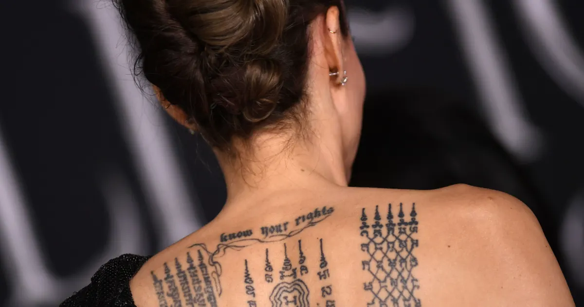 Welchem Promi gehört dieses Tattoo?