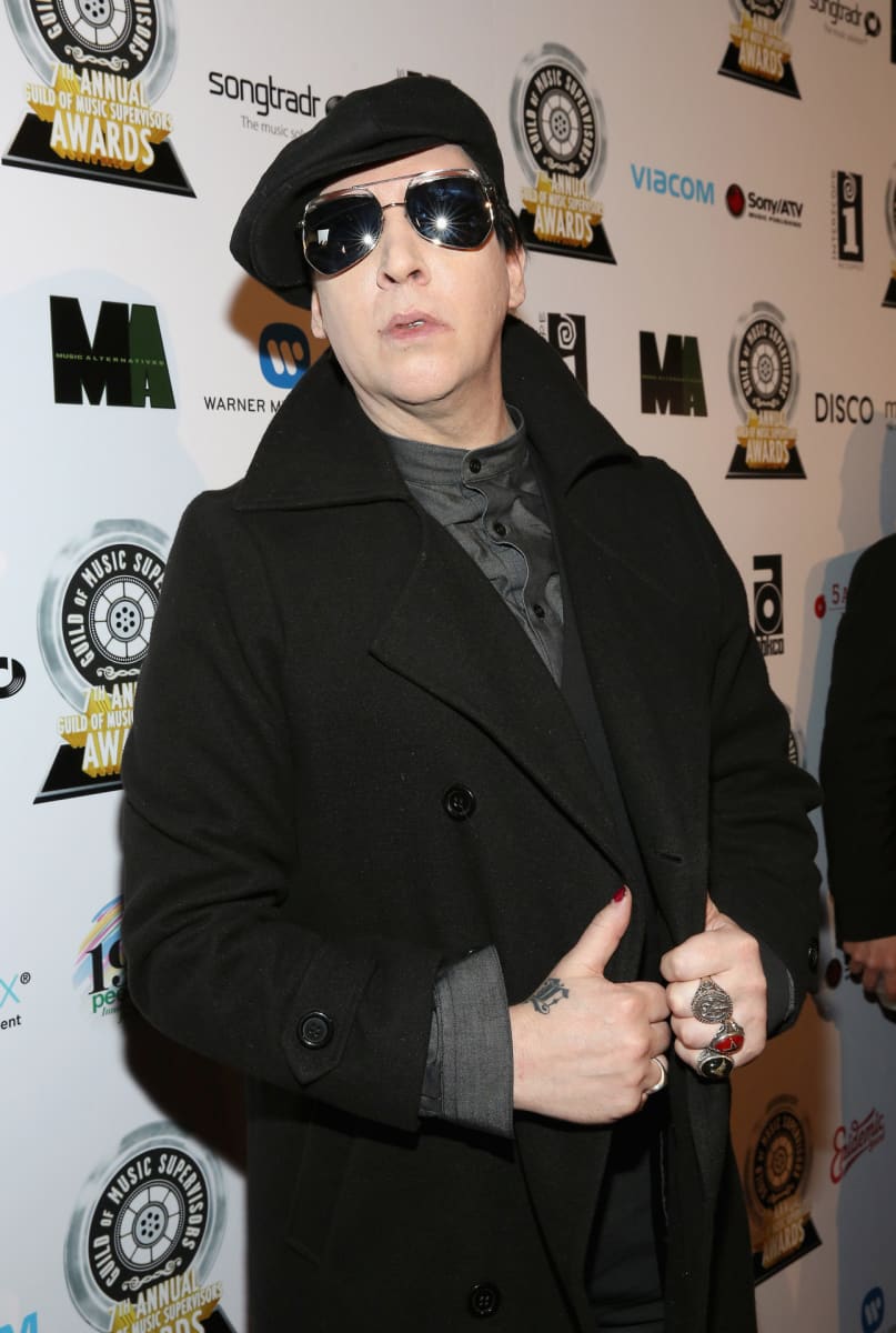 Marilyn Manson: So sieht der Rocker unmaskiert aus