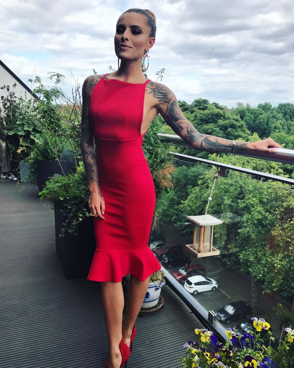 Sophia Thomalla: Heiß als Lady in Red