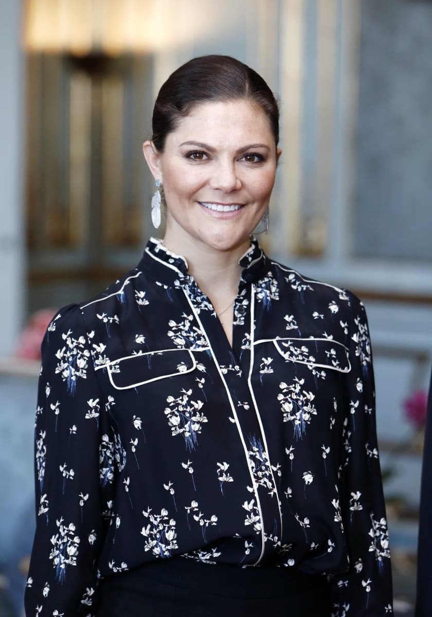 Victoria von Schweden: Strahlender Auftritt beim Empfang ...