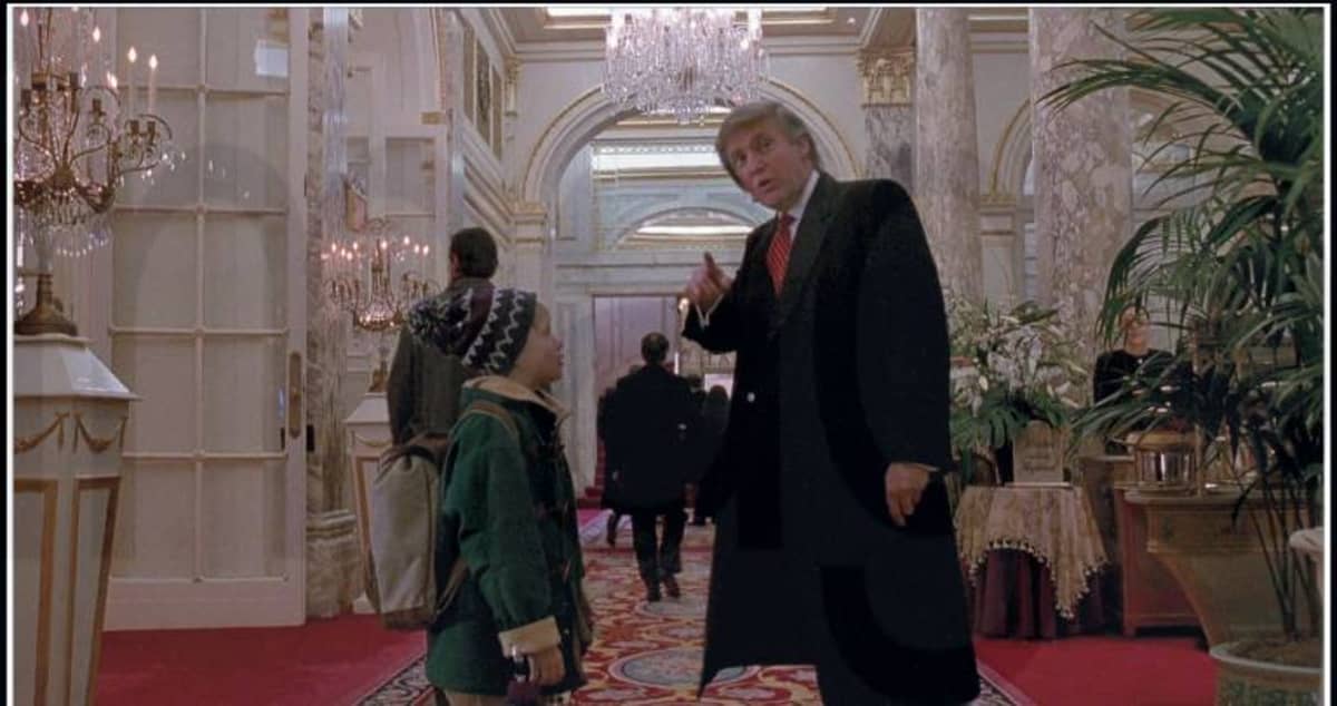 Kevin Allein In New York Hotel Donald Trump