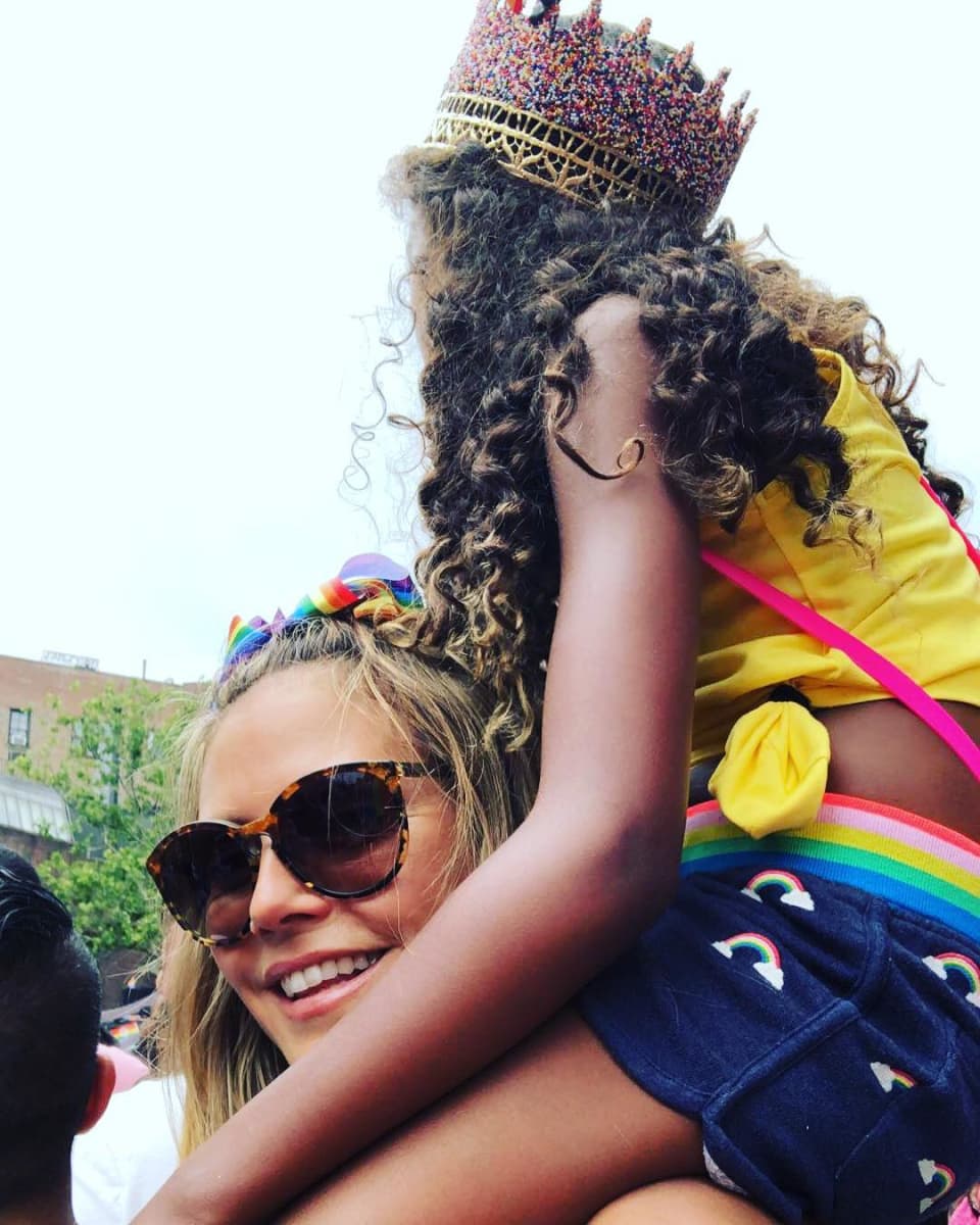 Heidi Klum und Tochter Lou: Seltenes Bild