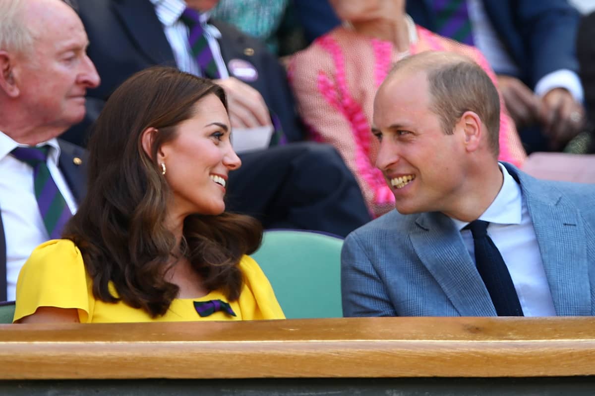 Herzogin Kate und Prinz William: Verliebter Auftritt bei Wimbledon Finale