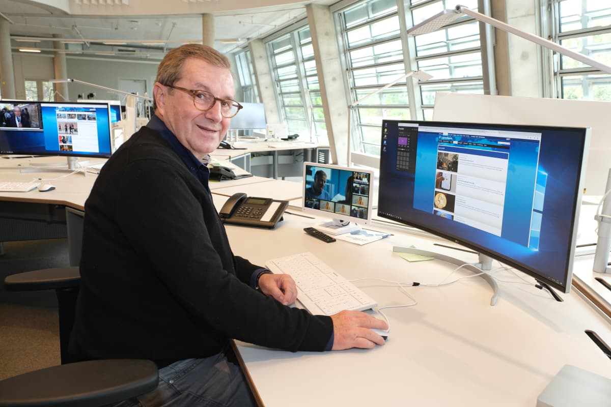 So sah „Tagesschau"-Sprecher Jan Hofer früher aus