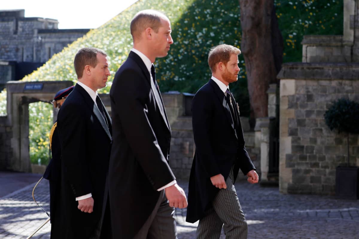 Prinz William und Prinz Harry: Vertraute Gesten nach der ...