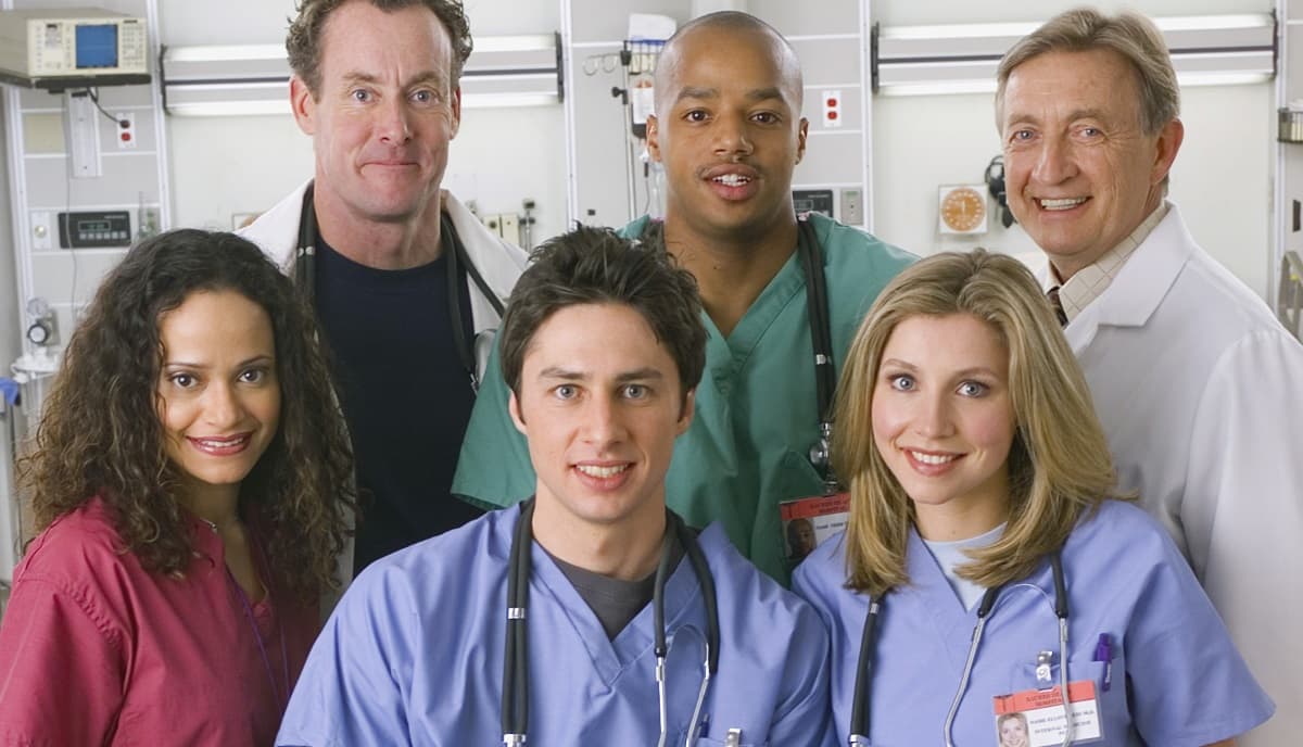 Durch die Jahre mit den „Scrubs“Darstellern