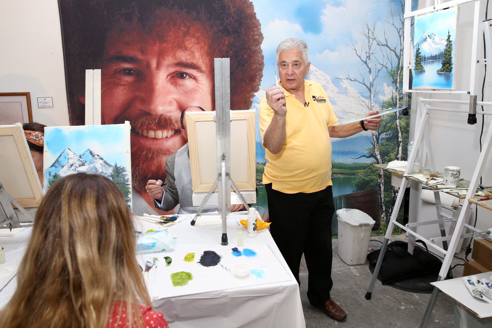 T Shirt Herren 3xl Xxl Bob Ross Malerei Ebay