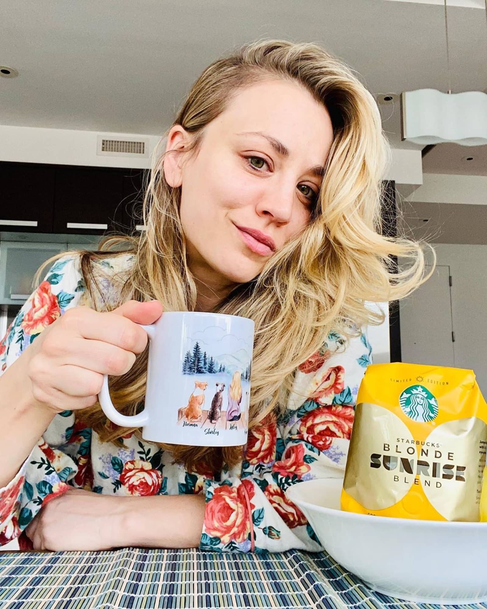 Kaley Cuoco kein Make up