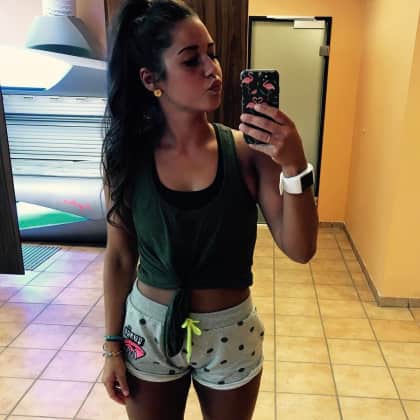 Sarah Lombardi: Sportlich unterwegs in knappen Shorts