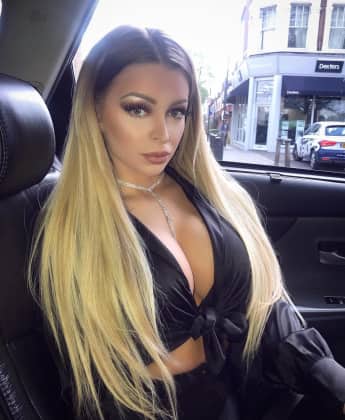 Blondine sexy