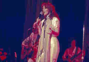 Anni-Frid Lyngstad im Jahr 1977